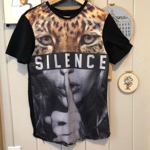 Silence Leopard shirt sold by Urban Outfitters